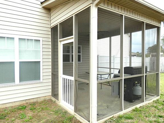 Screened Patio in Backyard
