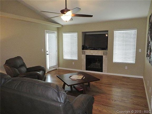 Gas Fireplace & Door Leads To Composite Deck!