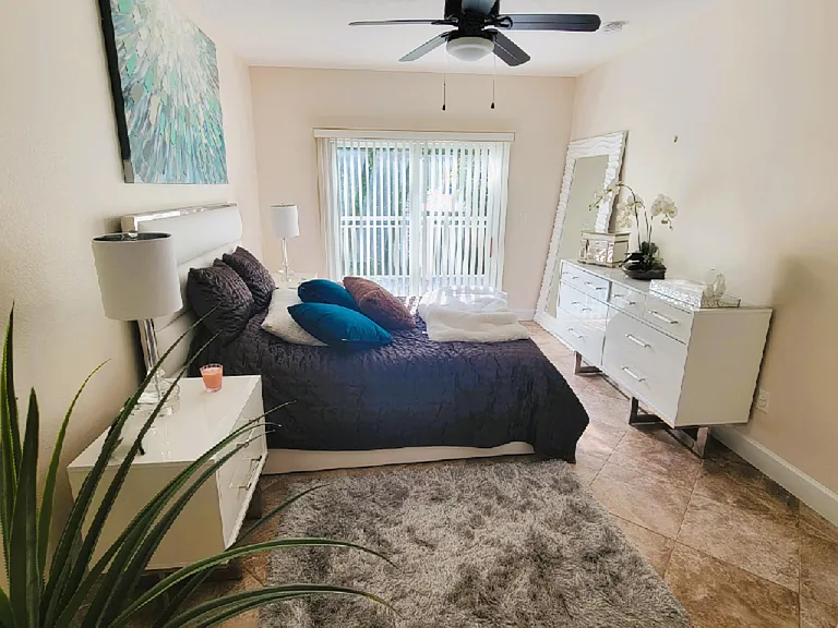 Master Bedroom suite with balcony to Turkey Lake Rd - Leased UNFURNISHED