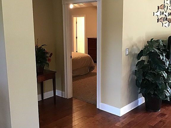 View entering master bedroom