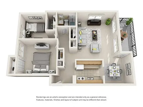 Floor plan The Elliptical Affordable