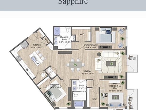 3rd image of 120 Mosaic Blvd #309