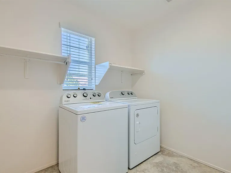 upstairs laundry room