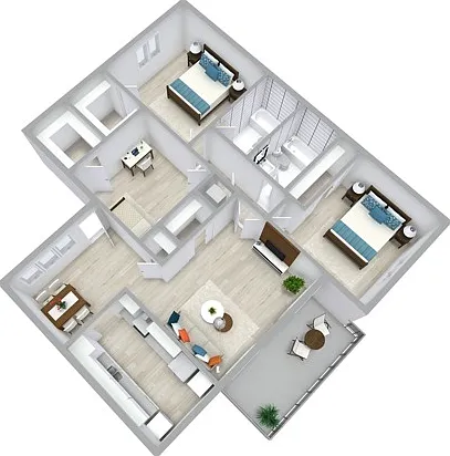 3x2 1,164 SqFt Renovated 3x2 1,164 SqFt Renovated