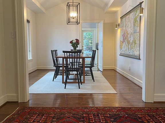 Front entrance hall & dining room