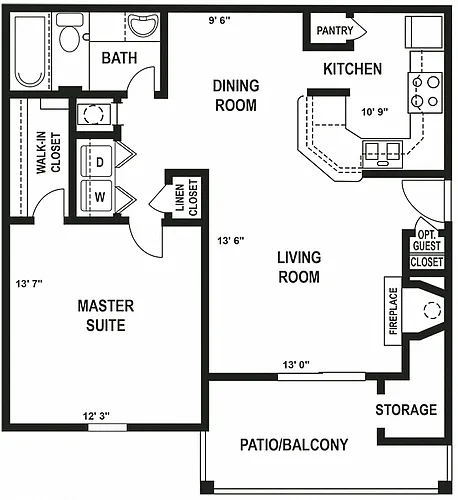 Floor plan The Faust