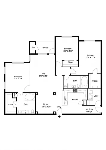 Floor plan C1