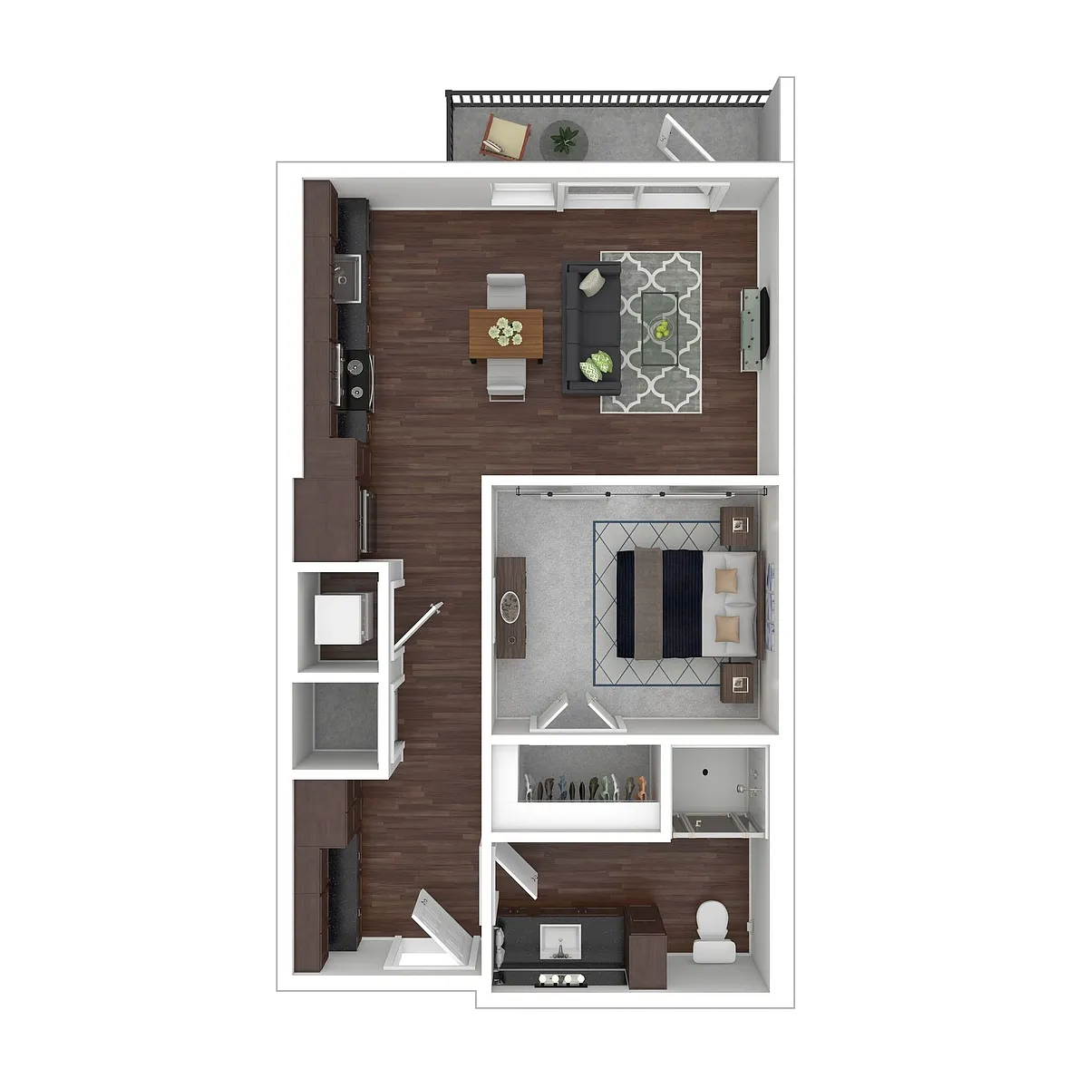 Floor plan E1
