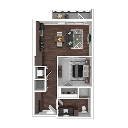 Floor plan E1