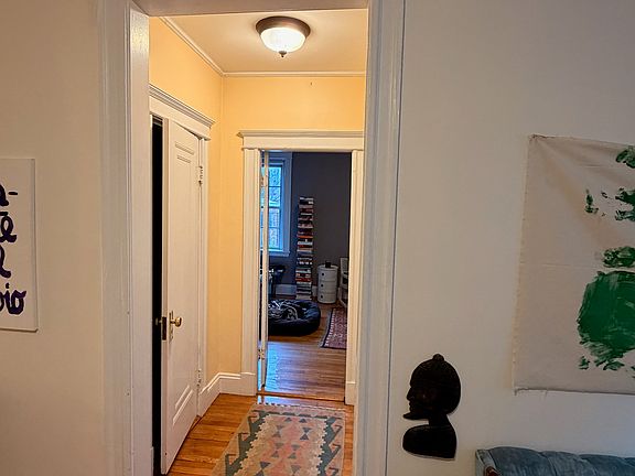 hallway to bathroom and bedroom (full closet)