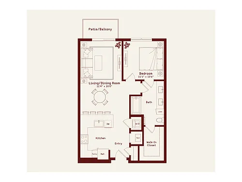 Floor plan Lambert