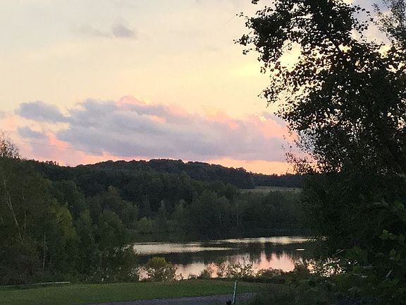 View of lake from porch