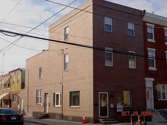 Private entrance on side of building