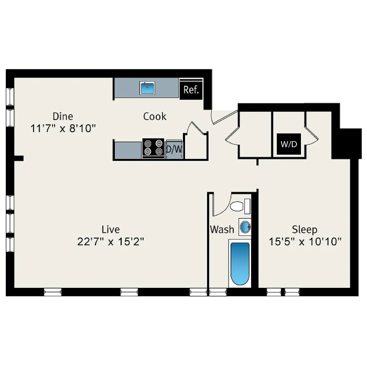 Floor plan A6