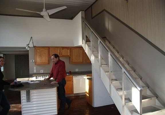 KitchenLooking down from loft