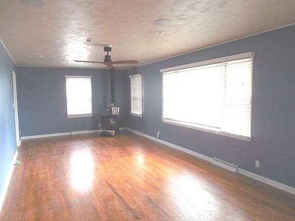 Wood Burning Stove in Living Room