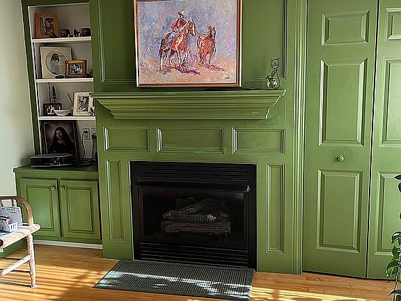 gas fireplace