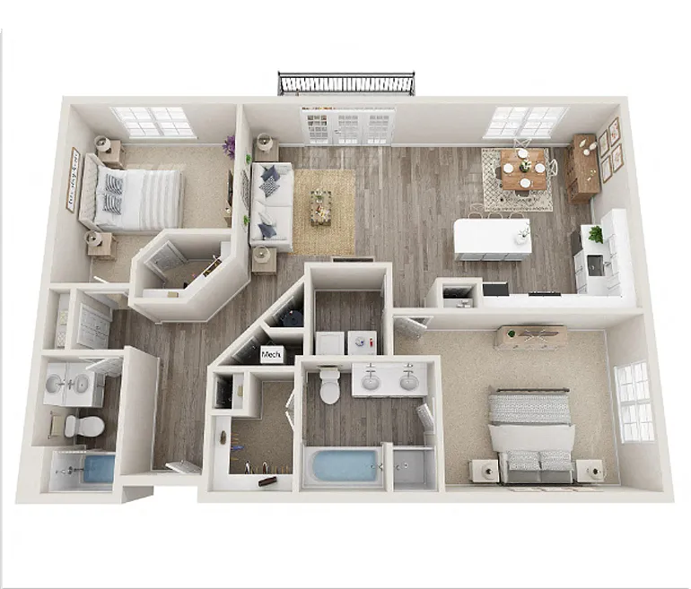 Floor plan Star