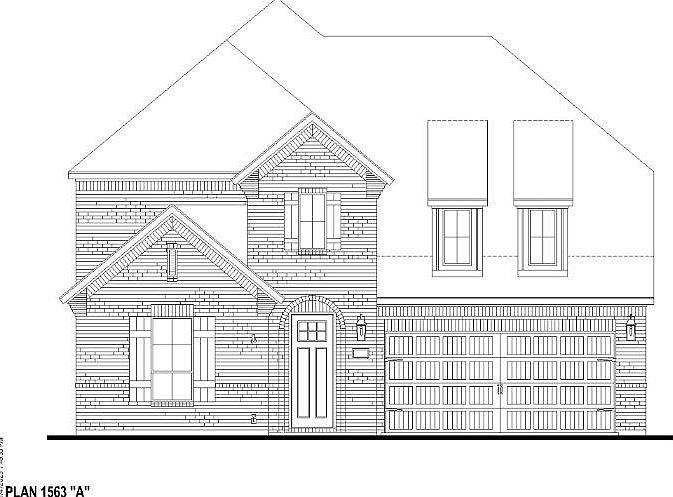 Plan 1563 Elevation A