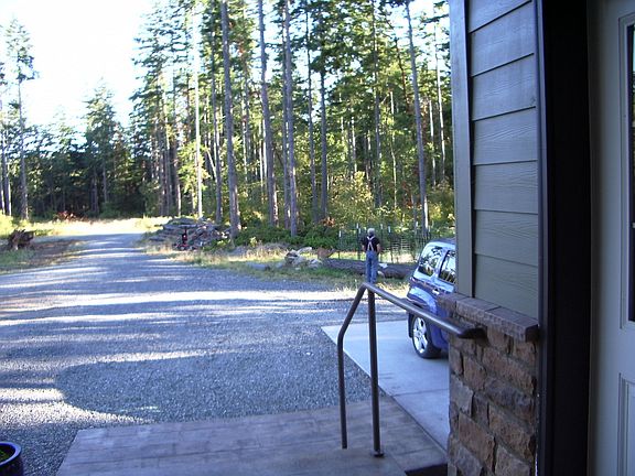 view from front porch