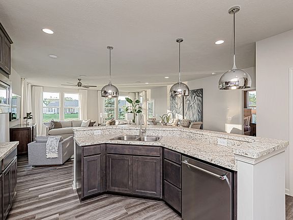 Similar Plan Representation Large Kitchen Island