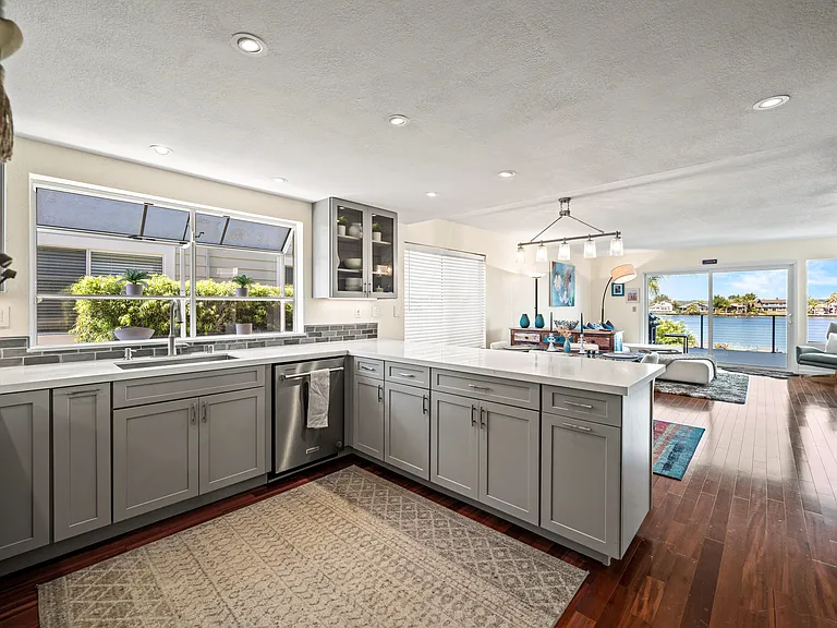 newly remodeled kitchen