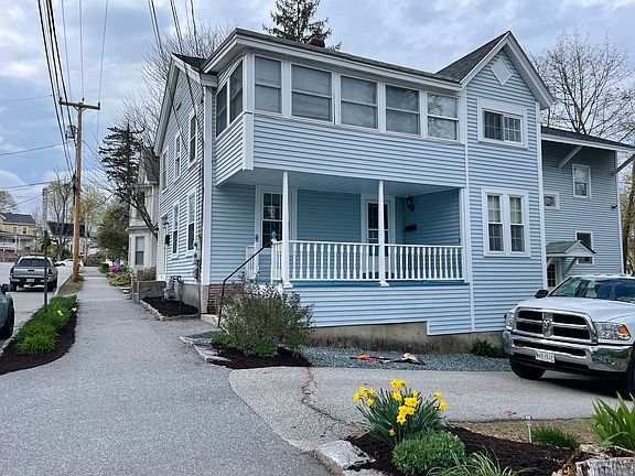 Front and side of house. Bottom porch is part of this apartment.