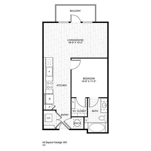 Floor plan A1