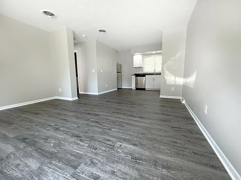 Modern vinyl plank flooring