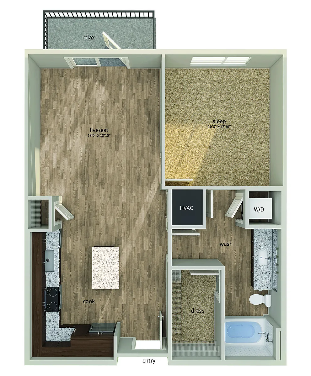 Floor plan A2