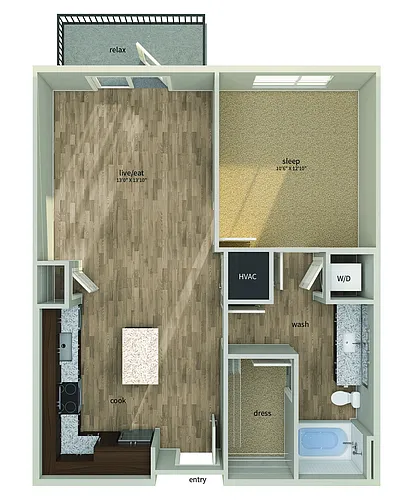 Floor plan A2