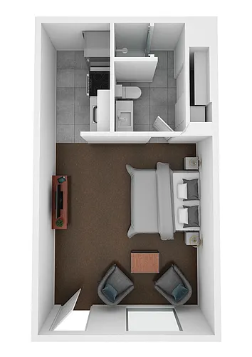 Floor plan Studio