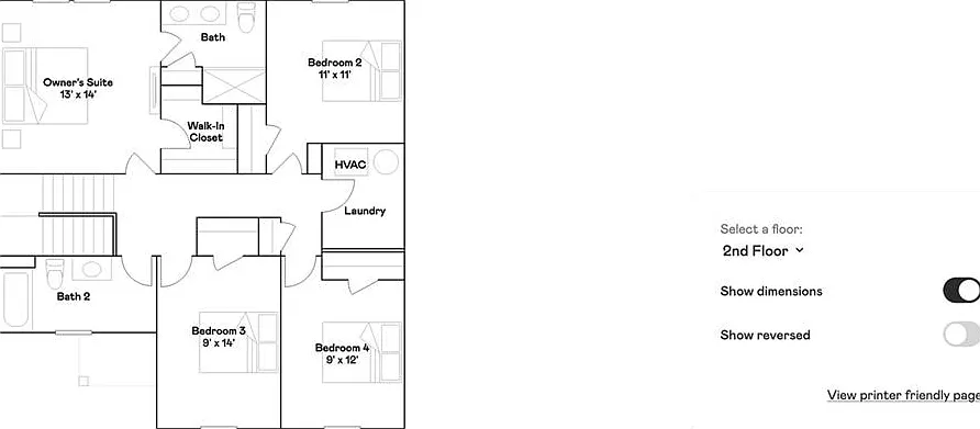 4 bed, 2.5 bath, 1896 sqft, $2,280 — Photo 3