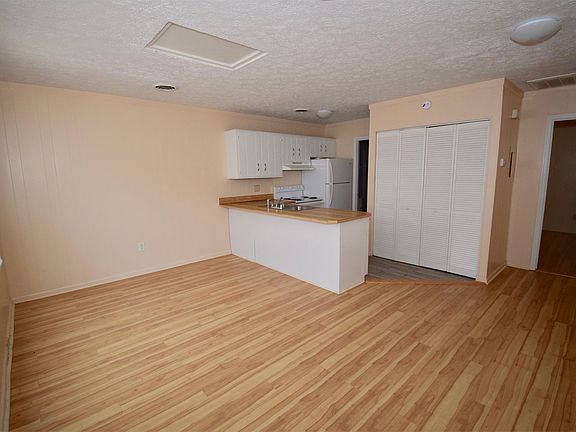 Living Room, Dining Room and Kitchen
