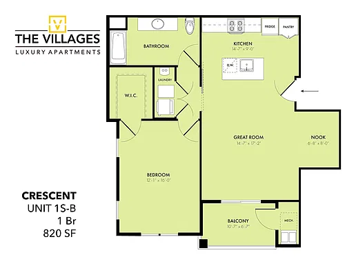 Floor plan Crescent Model