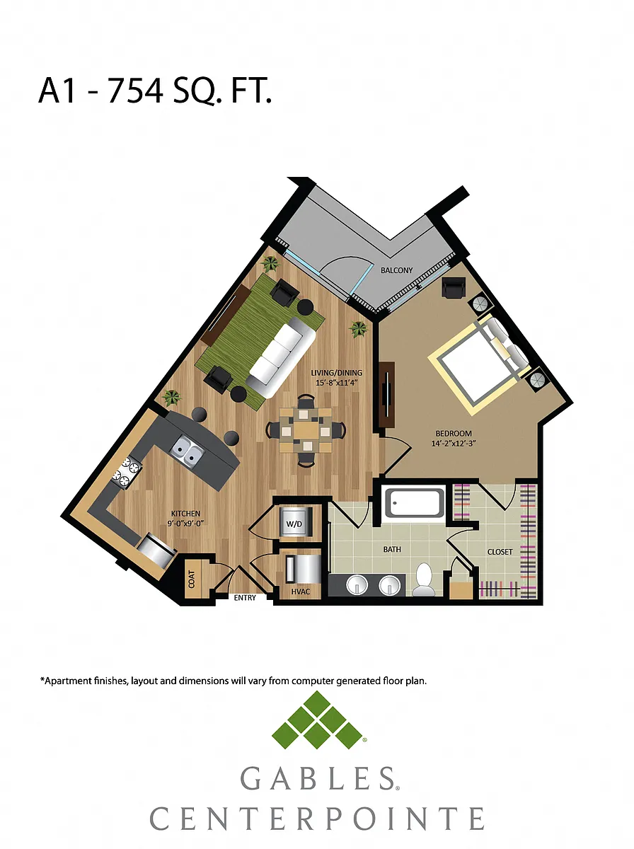 Floor plan A1