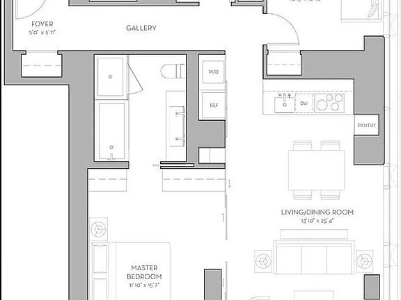 2nd image of 135 W 52nd St APT 16E