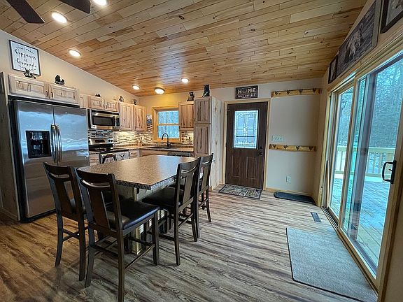Kitchen and entry way
