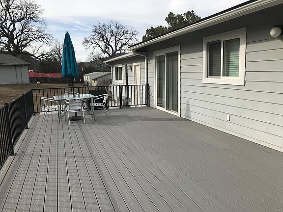 Large back deck