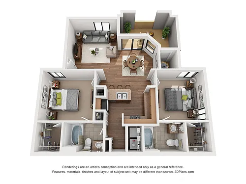 Floor plan The Revello