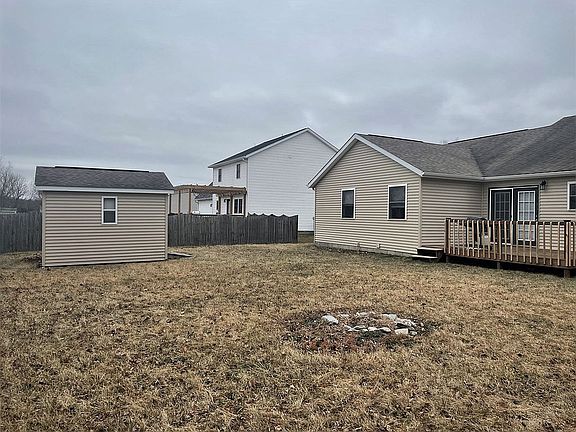 Backyard Shed & Firepit