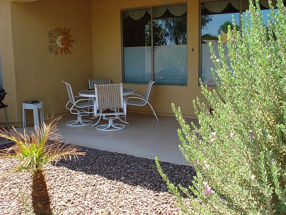 Covered patio