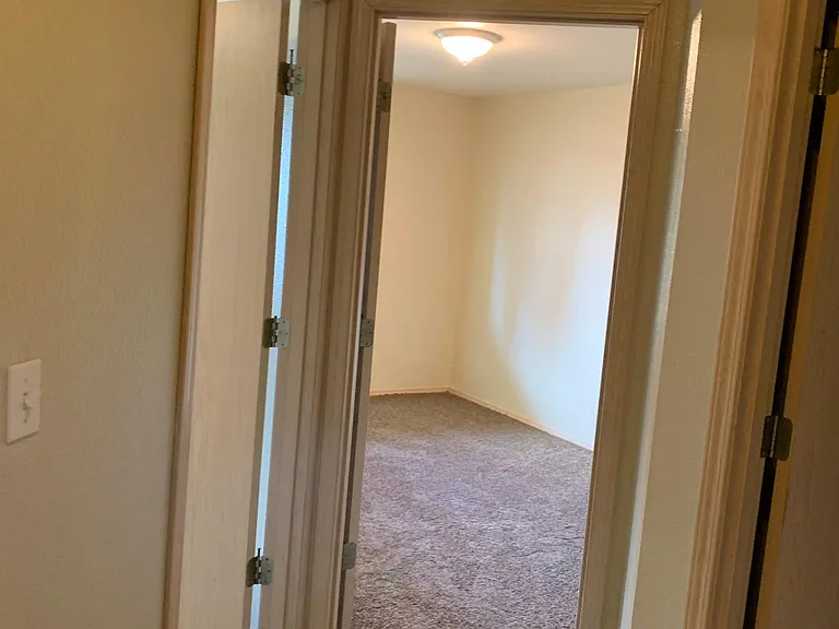 Downstairs bedroom doors