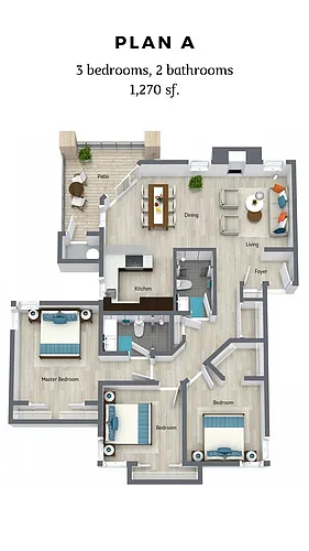 Floor plan Plan A