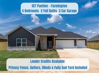 157 N Panther Ave, Farmington, AR 72730