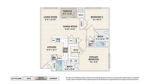 Floor plan The Emerson (PE-E)