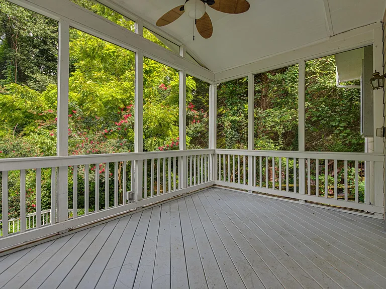 SunRoom with beautiful green views