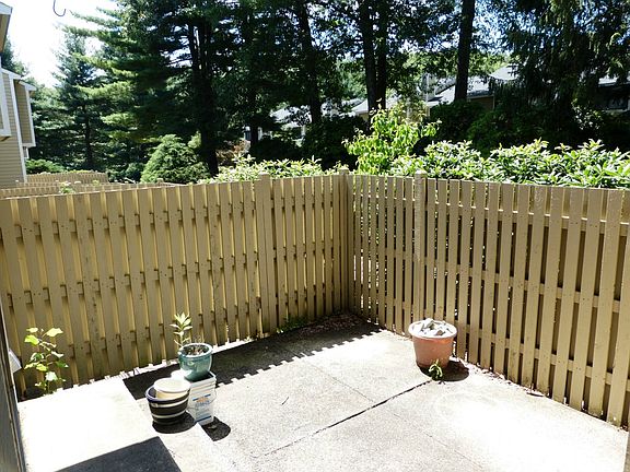 Private, fenced in deck