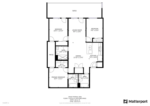 Floor plan B2-C2