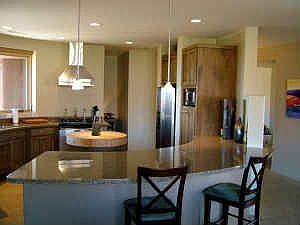 unique circular kitchen